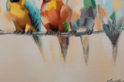 Handgemaltes Gemälde 'Little Family' 120x90cm | inkl. Echtheitszertifikat