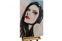 Handgemaltes Gemälde 'Lost in Thoughts' 70x100cm | inkl. Echtheitszertifikat