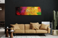 Handgemaltes Gemälde 'Lucid Dream' 150x50cm | inkl. Echtheitszertifikat