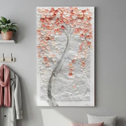 Handgemaltes Gemälde 'Madam Tree' 50x100cm | inkl. Echtheitszertifikat