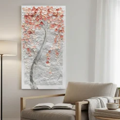 Handgemaltes Gemälde 'Madam Tree' 50x100cm | inkl. Echtheitszertifikat