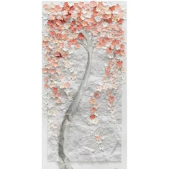 Handgemaltes Gemälde 'Madam Tree' 50x100cm | inkl. Echtheitszertifikat