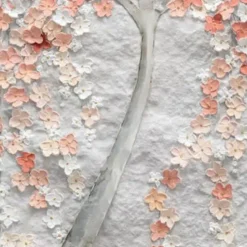 Handgemaltes Gemälde 'Madam Tree' 50x100cm | inkl. Echtheitszertifikat