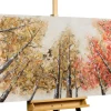 Handgemaltes Gemälde 'Magie im Wald' 140x70cm | inkl. Echtheitszertifikat