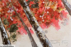 Handgemaltes Gemälde 'Magie im Wald' 140x70cm | inkl. Echtheitszertifikat