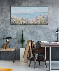 Handgemaltes Gemälde 'Malerisches Paradies' 120x60cm | inkl. Echtheitszertifikat