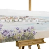 Handgemaltes Gemälde 'Mediterraner Traum' 150x50cm | inkl. Echtheitszertifikat