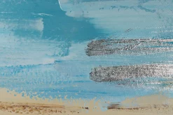 Handgemaltes Gemälde 'Meeresbrandung im Morgendunst' 140x70cm | inkl. Echtheitszertifikat