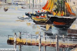 Handgemaltes Gemälde 'Mein Traum von Venedig' 100x50cm | inkl. Echtheitszertifikat