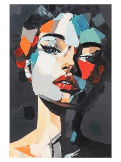 Handgemaltes Gemälde 'Midnight Muse' 60x90cm | inkl. Echtheitszertifikat