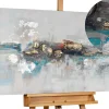 Handgemaltes Gemälde 'Mirage' 120x60cm | inkl. Echtheitszertifikat