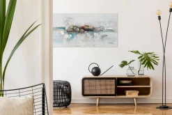 Handgemaltes Gemälde 'Mirage' 120x60cm | inkl. Echtheitszertifikat