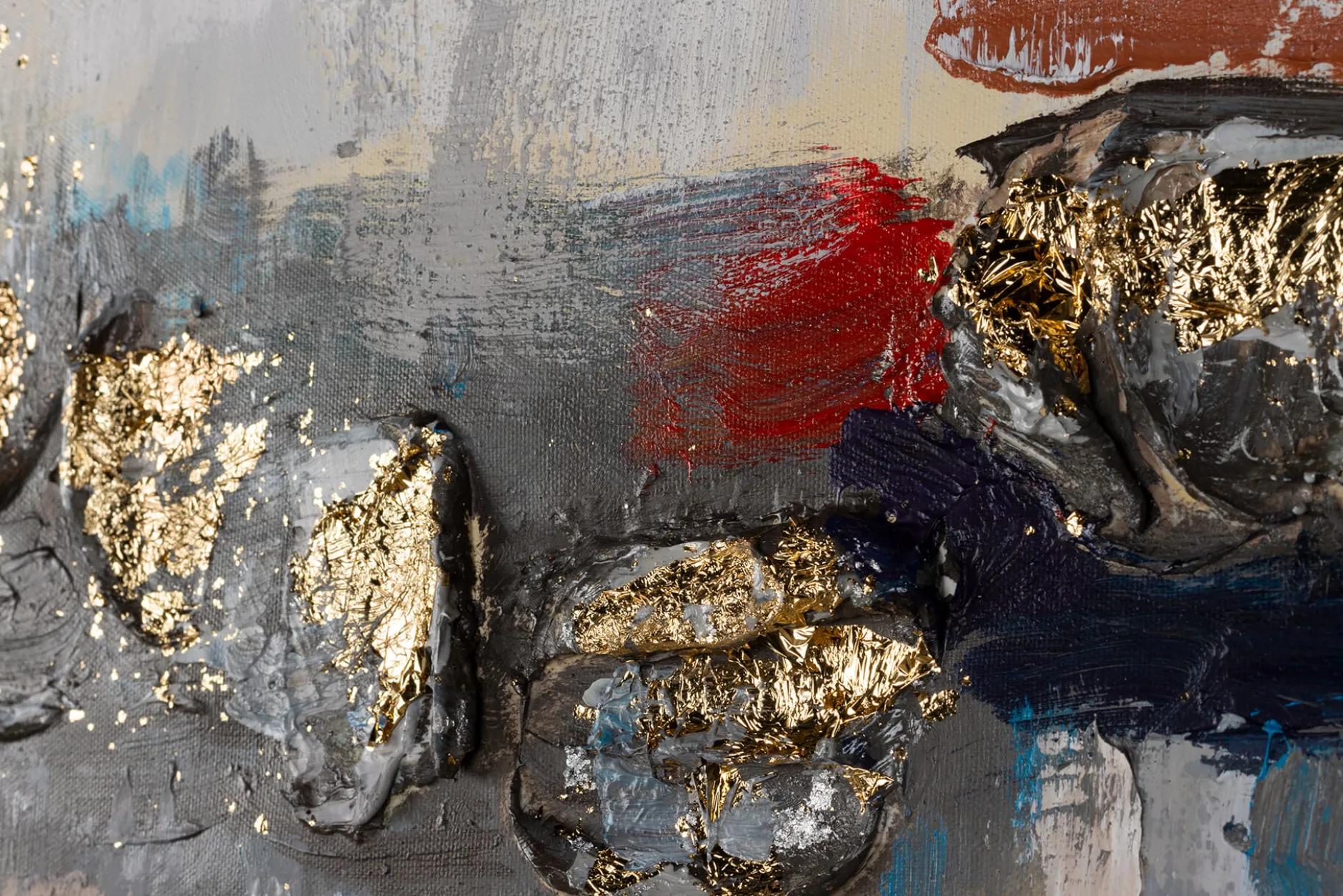 Handgemaltes Gemälde 'Mirage' 120x60cm | inkl. Echtheitszertifikat