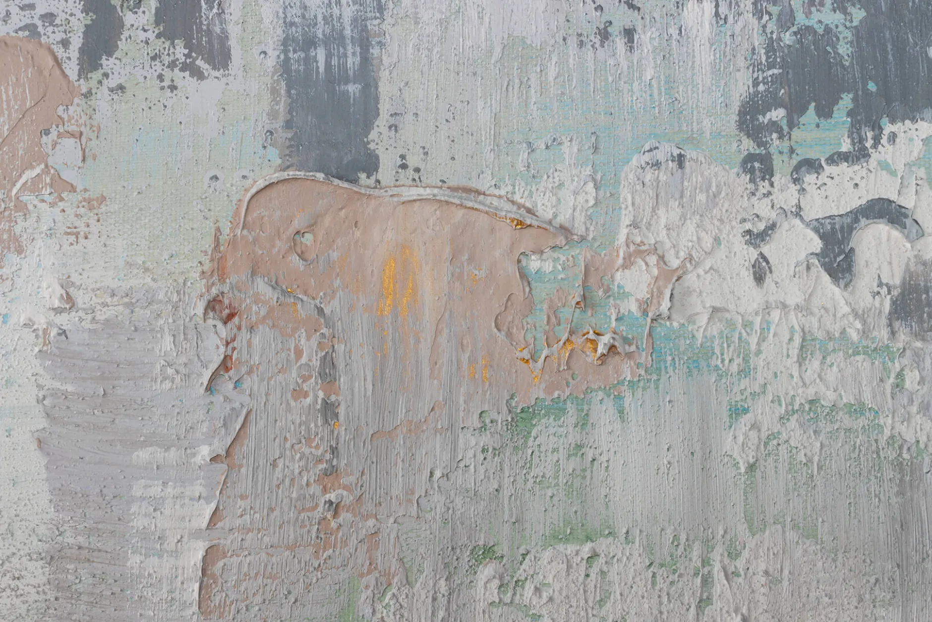 Handgemaltes Gemälde 'Mirage' 120x60cm | inkl. Echtheitszertifikat