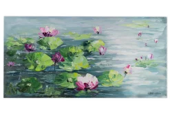 Handgemaltes Gemälde 'Monet's Impressions' 120x60cm | inkl. Echtheitszertifikat