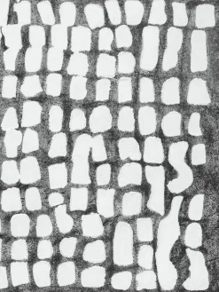 Handgemaltes Gemälde 'Monochrome Rhythm' 60x90cm | inkl. Echtheitszertifikat