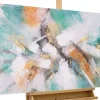Handgemaltes Gemälde 'Mosaik der Natur' 120x60cm | inkl. Echtheitszertifikat