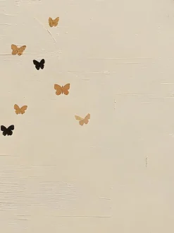Handgemaltes Gemälde 'Mütterliche Schmetterlinge' | Echtheitszertifikat inklusive