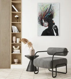 Handgemaltes Gemälde 'Musical Energy' 60x90cm | inkl. Echtheitszertifikat