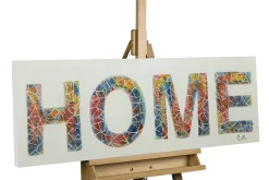 Handgemaltes Gemälde 'My Happy Place' 120x40cm | inkl. Echtheitszertifikat