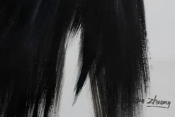 Handgemaltes Gemälde 'Mysterious Darkness' 60x90cm | inkl. Echtheitszertifikat