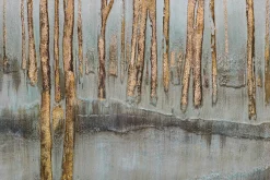 Handgemaltes Gemälde 'Mystischer Wald' 120x60cm | inkl. Echtheitszertifikat