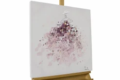 Handgemaltes Gemälde 'Nature is an Artist' 60x60cm | inkl. Echtheitszertifikat