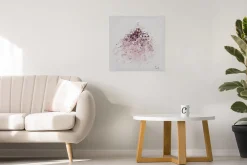 Handgemaltes Gemälde 'Nature is an Artist' 60x60cm | inkl. Echtheitszertifikat