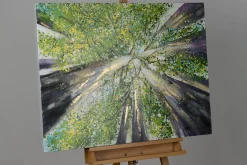 Handgemaltes Gemälde 'Natures Roof' 100x75cm | inkl. Echtheitszertifikat