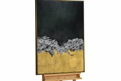 Handgemaltes Gemälde 'Nächtliches Gewitter' 77,5x102,5cm | inkl. Echtheitszertifikat