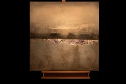 Handgemaltes Gemälde 'Nebelmeer' 80x80cm | inkl. Echtheitszertifikat