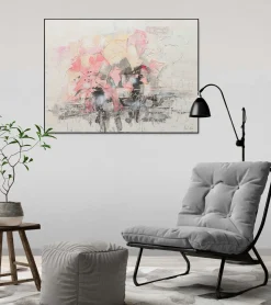 Handgemaltes Gemälde 'New Cognition' 104x78cm | inkl. Echtheitszertifikat
