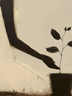 Handgemaltes Gemälde 'Nährende Entwicklung' | Echtheitszertifikat inklusive