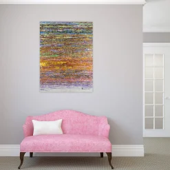 Handgemaltes Gemälde 'Nie den Faden verlieren' 75x100cm | inkl. Echtheitszertifikat
