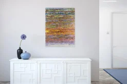 Handgemaltes Gemälde 'Nie den Faden verlieren' 75x100cm | inkl. Echtheitszertifikat