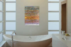 Handgemaltes Gemälde 'Nie den Faden verlieren' 75x100cm | inkl. Echtheitszertifikat