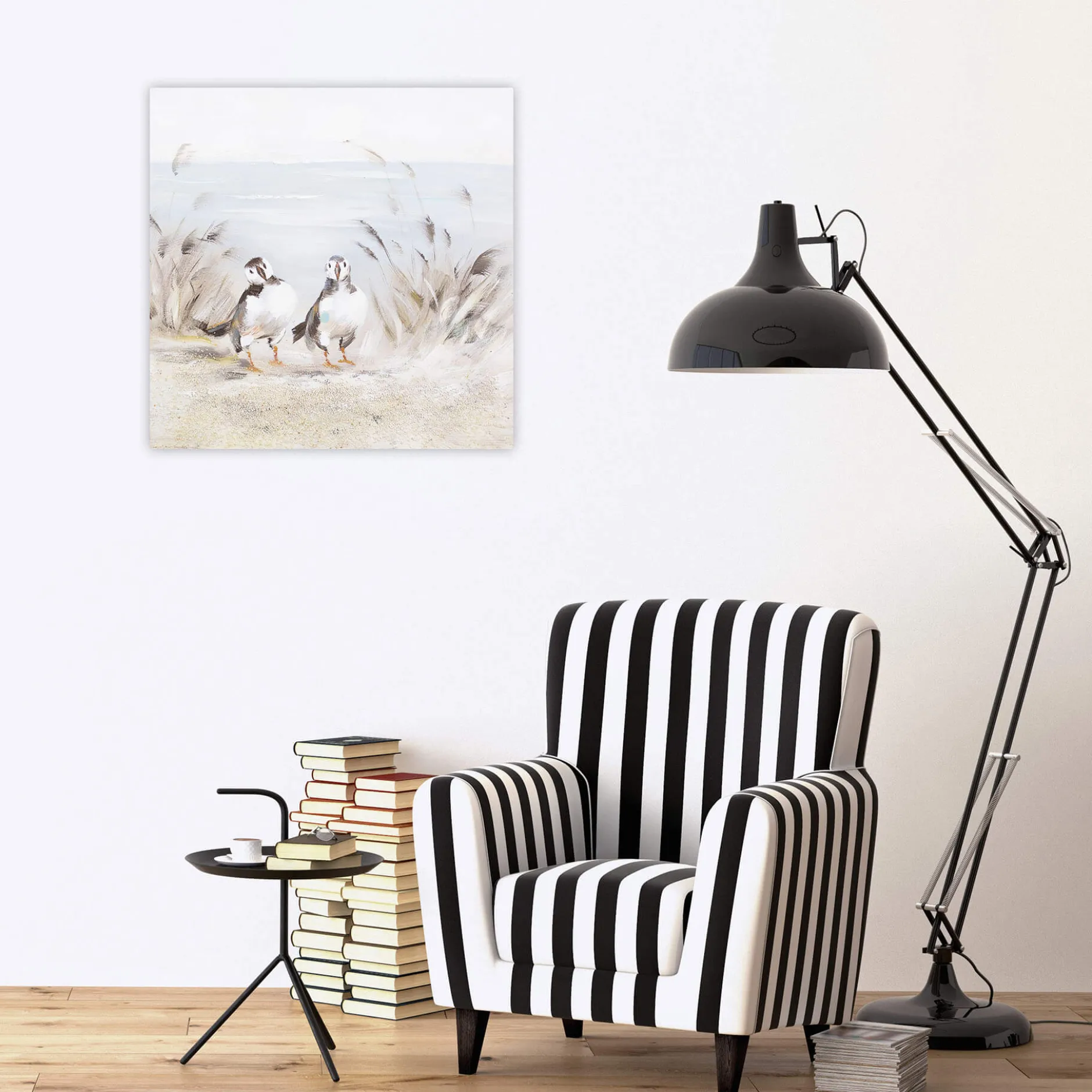 Handgemaltes Gemälde 'Nur im Doppelpack' 60x60cm | inkl. Echtheitszertifikat