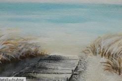 Handgemaltes Gemälde 'October Dunes' 90x60cm | inkl. Echtheitszertifikat