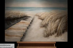 Handgemaltes Gemälde 'October Dunes' 90x60cm | inkl. Echtheitszertifikat