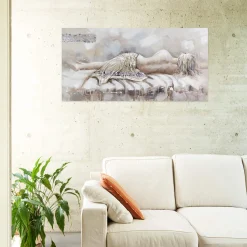 Handgemaltes Gemälde 'Ohne Dich' 120x60cm | inkl. Echtheitszertifikat