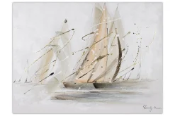Handgemaltes Gemälde 'On the Sea' 100x75cm | inkl. Echtheitszertifikat