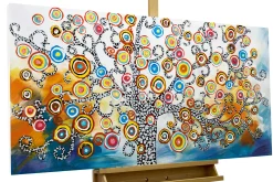 Handgemaltes Gemälde 'Oracle of Insights' 120x60cm | inkl. Echtheitszertifikat