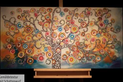 Handgemaltes Gemälde 'Oracle of Insights' 120x60cm | inkl. Echtheitszertifikat
