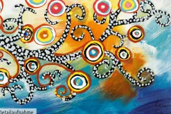 Handgemaltes Gemälde 'Oracle of Insights' 120x60cm | inkl. Echtheitszertifikat