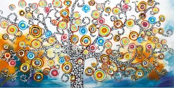 Handgemaltes Gemälde 'Oracle of Insights' 120x60cm | inkl. Echtheitszertifikat