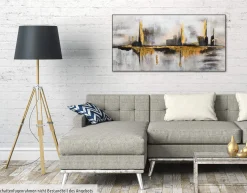 Handgemaltes Gemälde 'Orakel' 120x60cm | inkl. Echtheitszertifikat