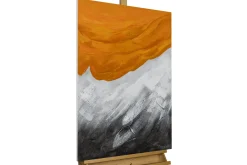 Handgemaltes Gemälde 'Orange Evening' 60x90cm | inkl. Echtheitszertifikat