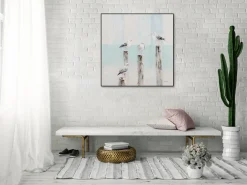 Handgemaltes Gemälde 'Ostseesehnsucht' 80x80cm | inkl. Echtheitszertifikat