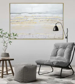 Handgemaltes Gemälde 'Ozean der Sehnsucht' 122,5x82,5cm | inkl. Echtheitszertifikat