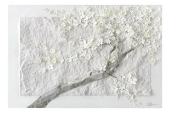 Handgemaltes Gemälde 'Pale Branches' 90x60cm | inkl. Echtheitszertifikat